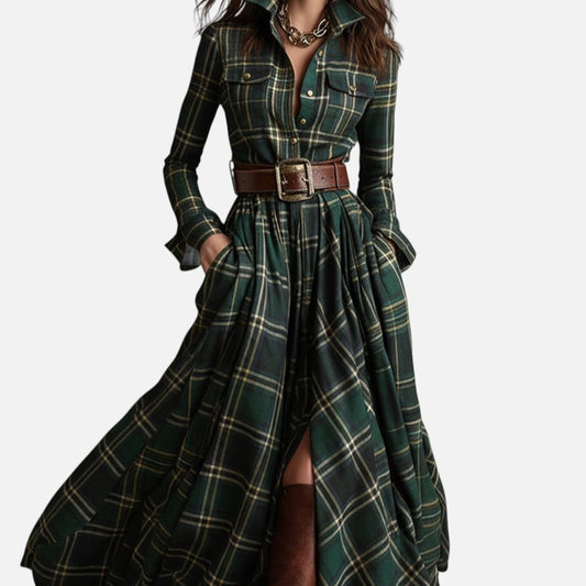 Noémie | Jurk met ceintuur